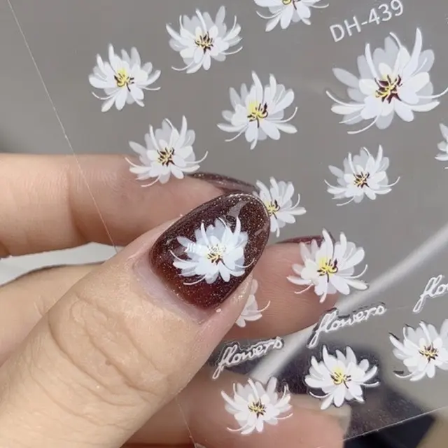 [Mã 1-45] stick dán 3d-phụ kiện trang trí nail