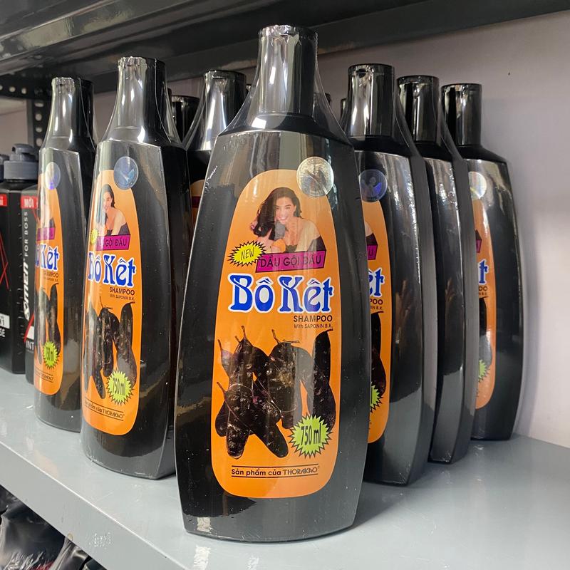 Thorakao - Dầu Gội Bồ Kết 750ml - Dầu gội đầu đen tóc óng mượt Chính Hãng