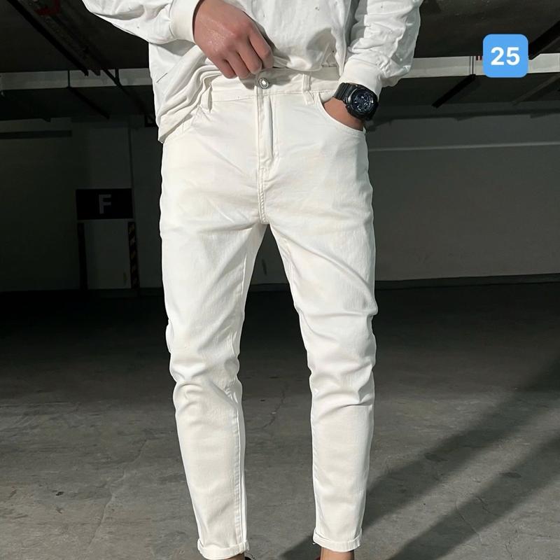 Quần jean nam [ FREESHIP ] 09 Quần bò nam màu đen rách - Quần dài nam chất jean co giãn phong cách thời trang vá da đen có lớp lót Menswear Pants Có Túi 7