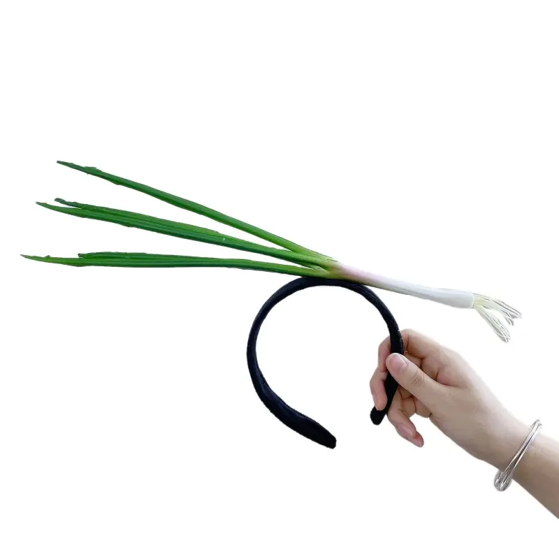 Băng Đô Chuối, Đầu Táo Rau Mô Phỏng, Băng Đô Đào Hoạt Hình, Phụ Kiện Đội Đầu Vui Nhộn