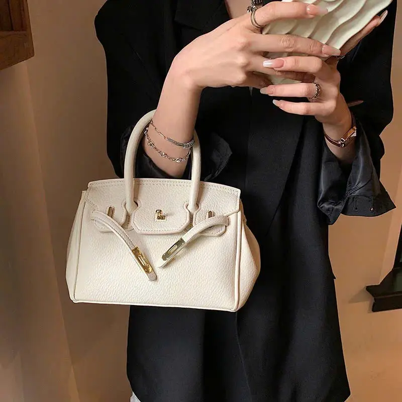 Túi xách nữ Túi đeo chéo Túi hai quai phong cách thanh lịch nhẹ nhàng - 8602 Bag Da