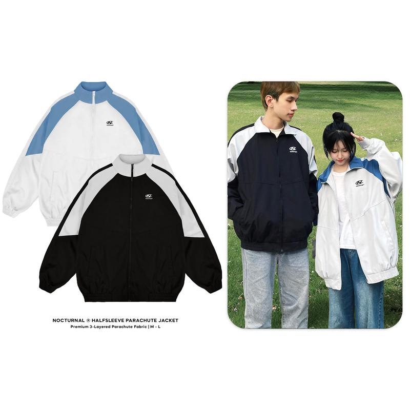 Áo Khoác Dù NOCTURNAL Halfsleeve Logo Jacket