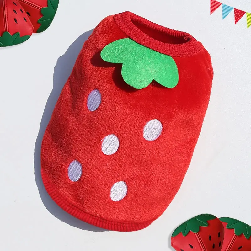 Warm Rabbit Clothes Soft Fleece Guinea Pig Vest Cute Small Pet Clothes Bunny Costume for Ferret Chihuahua Rabbit Accessories 6