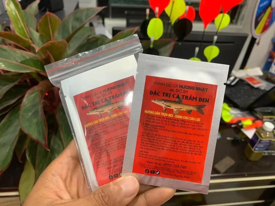 Thính dụ đặc trị cá trắm đen mã DC.01
