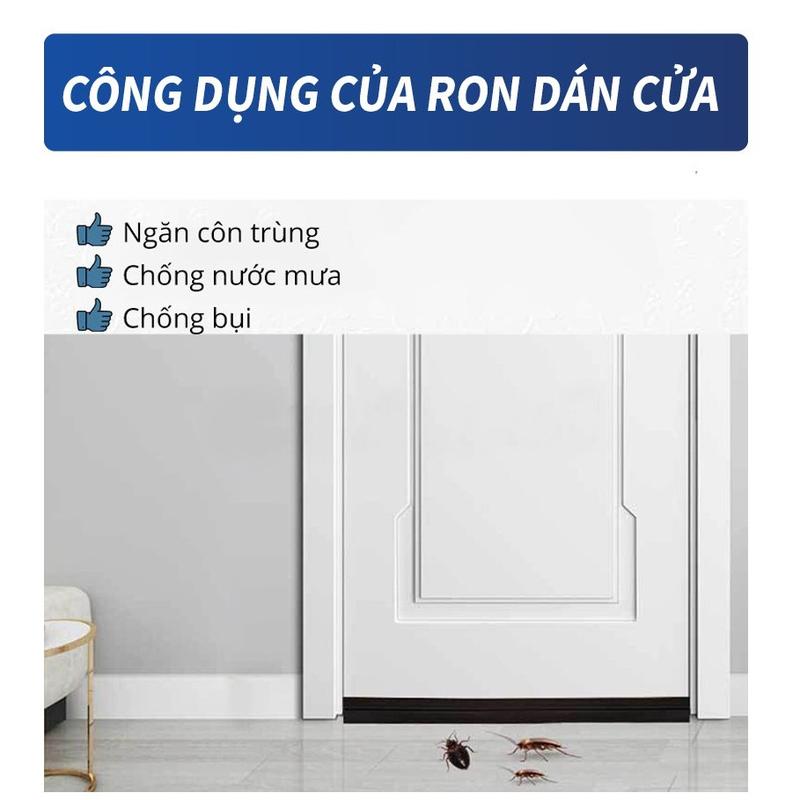 Chặn cửa đa năng dài 1m, cách nhiệt, cách âm, chống bụi khe cửa, chống côn trùng PVC - Giao hàng tận nơi tại Việt Nam