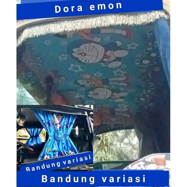 Gorden Atap Mobil Tirai Mobil Satu Set Gorden Tirai Dan List Semua Jenis Ukuran Model Mobil Pickup Hino Center Bus Dan Sejenis nya 5