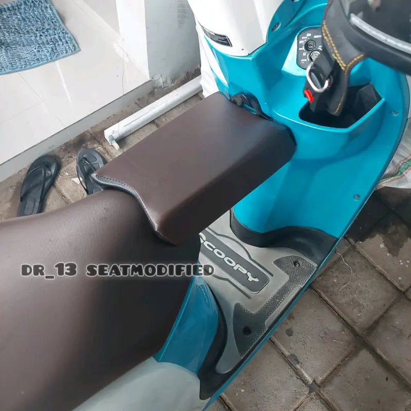 JOK BONCENGAN ANAK HONDA SCOOPY SPECIAL COKLAT 5