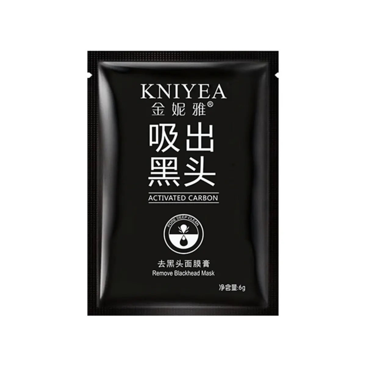 Remove blackheads, tear film, kniyea, pores 6G cleanse nose mask, brighten skin pores and skin care