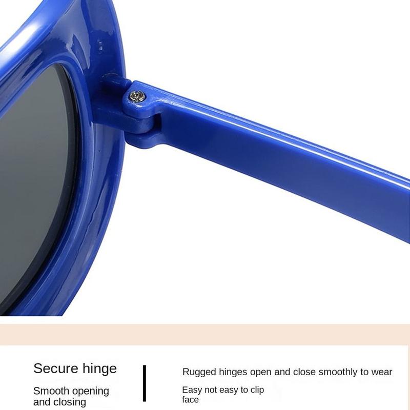 New Cartoon Sunglasses Photography Props UV-blocking Sunshade Eyewear Trend Outdoor Sun Glasses for Children 4