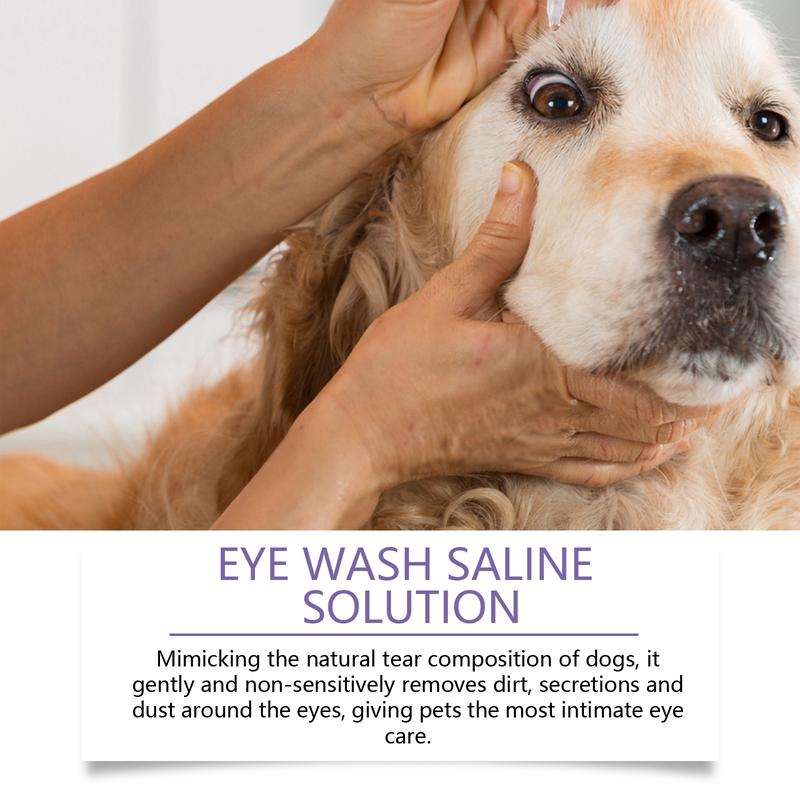 Product Introduction of [OY Pet Shop] Normal Saline Eye Cleaning Solution for Dogs Tears and Tears Cleaning and Soothing Eyes for External Use 5