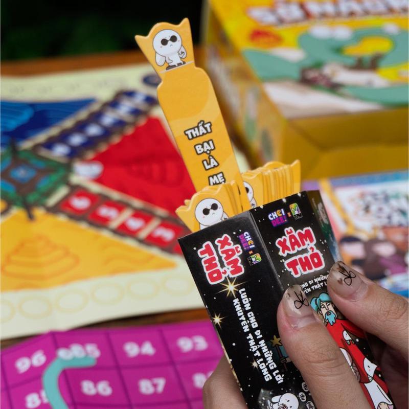 Bộ Trò Chơi Xăm Thỏ Gieo Quẻ May Mắn Phiên Bản Thỏ Bảy Màu X Choidee 4