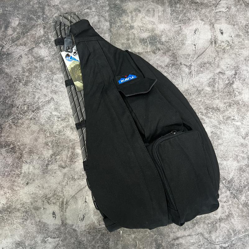 Product Introduction of Balo đeo chéo Kavu Rope Bag Black 6