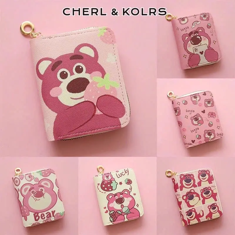 Ví mini Meludi, gấu dâu dễ thương