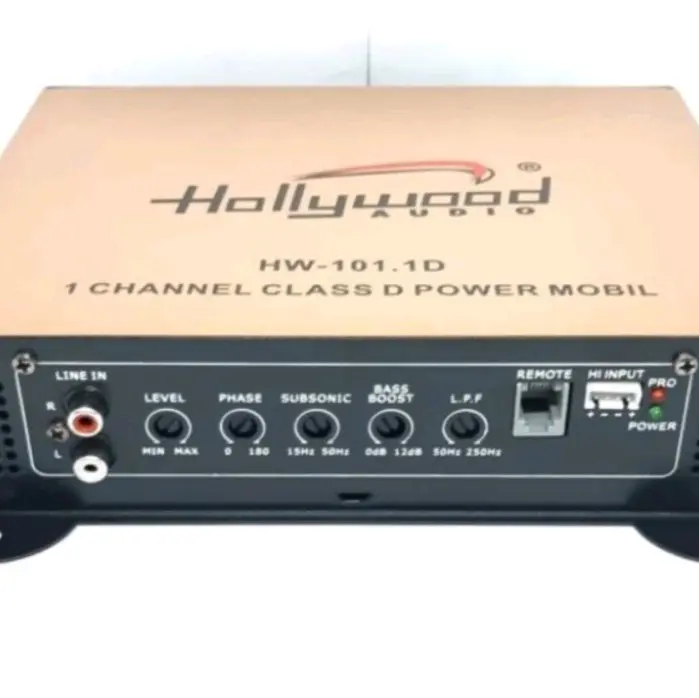Power Monoblock HOLLYWOOD HW-101.1D Hollywood monoblok Class D Tenaga badak 2