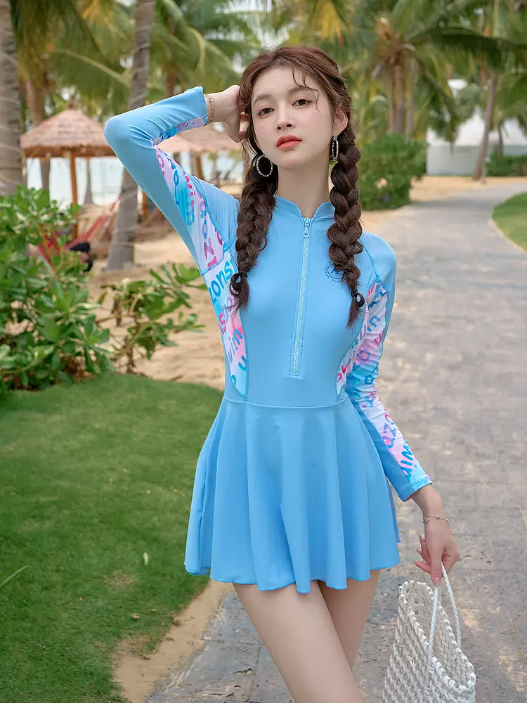 Đồ bơi bé gái Nanabu Fashion, bộ bơi mẹ và bé cao cấp dễ thương HB2412  chất vải co giãn chống tia UV