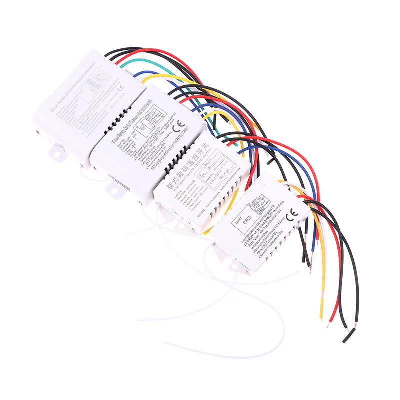 Product Introduction of Digital Remote Control Light Switch Wireless ON OFF Switch For Light Bulb Chandelier 220V RF433 1/2/3/4 Ways 24