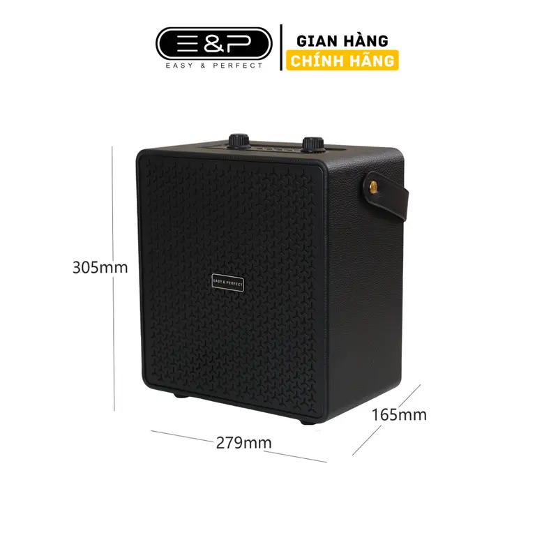 [E&P] KHÔNG KÈM MIC Loa Bluetooth Nghe Nhạc E-511, Công Suất 25W Nghe Nhạc Cực Hay Âm Thanh Lớn Sống Động, Pin Trâu, Chính Hãng BH 12 Tháng Củ Loa 4
