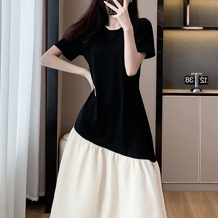 Đầm Bigsize Đầm Bầu Đầm Cho Con Bú Đuôi Cá Nhiều Màu- Váy Suông, Đầm Suông Sau Sinh Cho Con Ti TK07 3