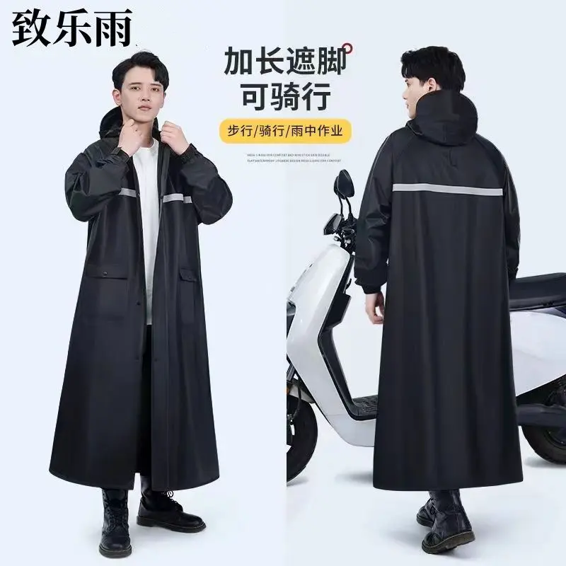 Áo Mưa, Dài Toàn Thân, Chống Mưa, Thích Hợp Cho Xe Điện Và Xe Chạy Điện, Thời Trang, Dành Cho Nam Và Nữ, Xe Đạp Trong Suốt, Người Lớn, Hàng Mới Về, Áo Mưa 6