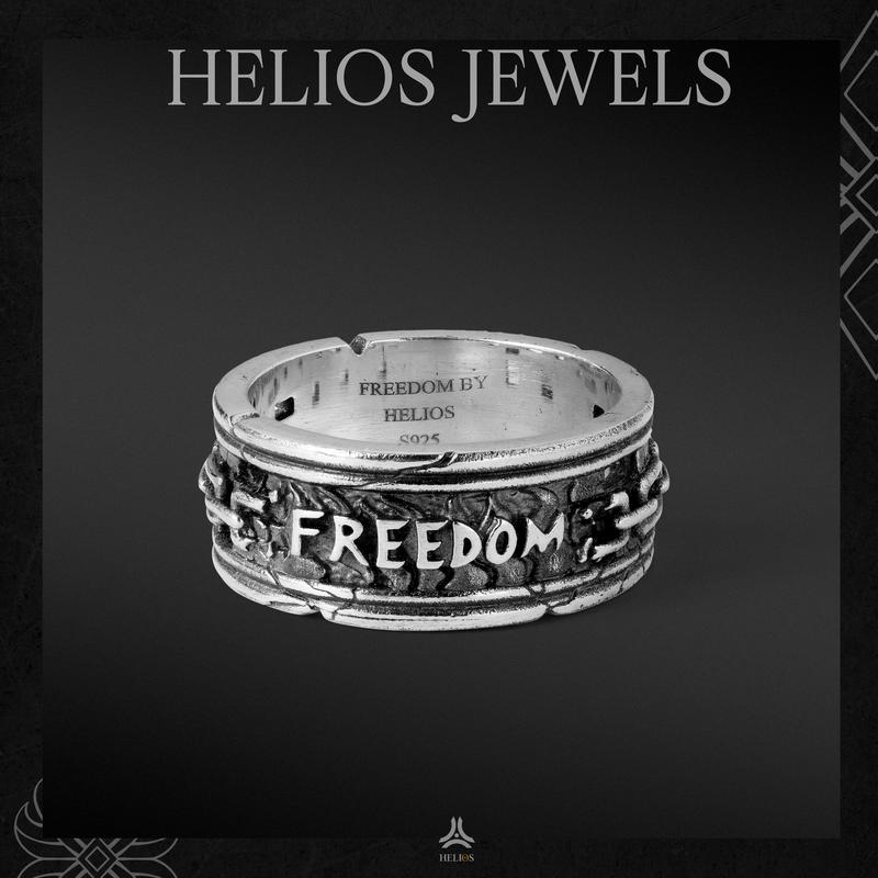 Nhẫn Bạc Nam, Nữ S925 Heliosjewels Break Helios Silver Original
