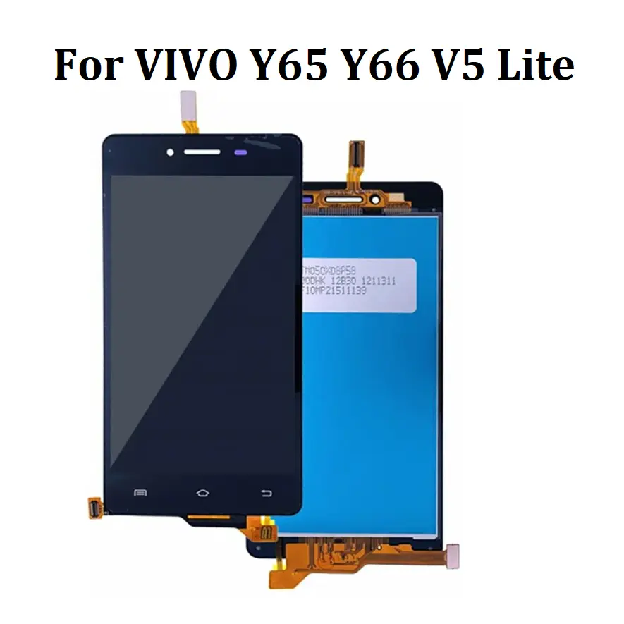 Paparan LCD, Untuk VIVO Y65 Y66 V5 Lite, dengan Pemasangan Bezel Skrin Sentuh