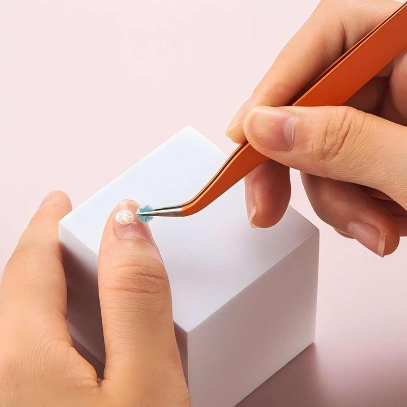 Product Introduction of Professional Acrylic Nail Set, 12 Glitter Acrylic Powder & Nail Art Tips & Nail Art Decoration & Accessories, DIY Nail Art Tools, Nail Supplies for Beginners 8