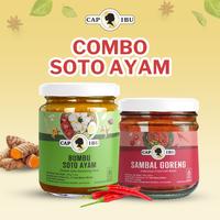 Gambar COMBO SOTO AYAM CAP IBU Bumbu Soto Ayam dan Sambal Goreng dari Cap Ibu Shop Kota Administrasi Jakarta Timur 1 Tokopedia