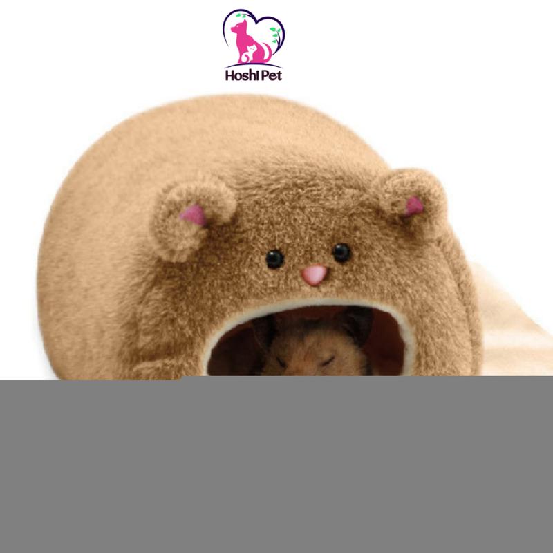 Túi ngủ cho hamster bông ấm ấp Hoshi Pet TN01 - Nhà ngủ cho hamster, ổ chuột hamster