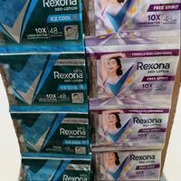 2 rtg Deodorant REXONA Deolotion @12 Sachet Bebas Bau Ketiak ...