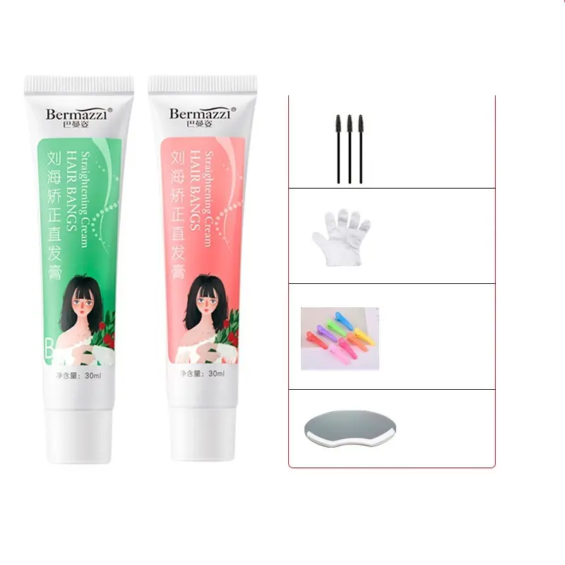 （Versatile）  Kem Duỗi tóc keratin, Kem ép tóc tại nhà siêu dưỡng không cần dùng nhiệt đơn giản -BeloveShop 0