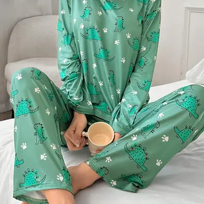 Selected Home Alone Dinosaur Pajamas TikTok Shop