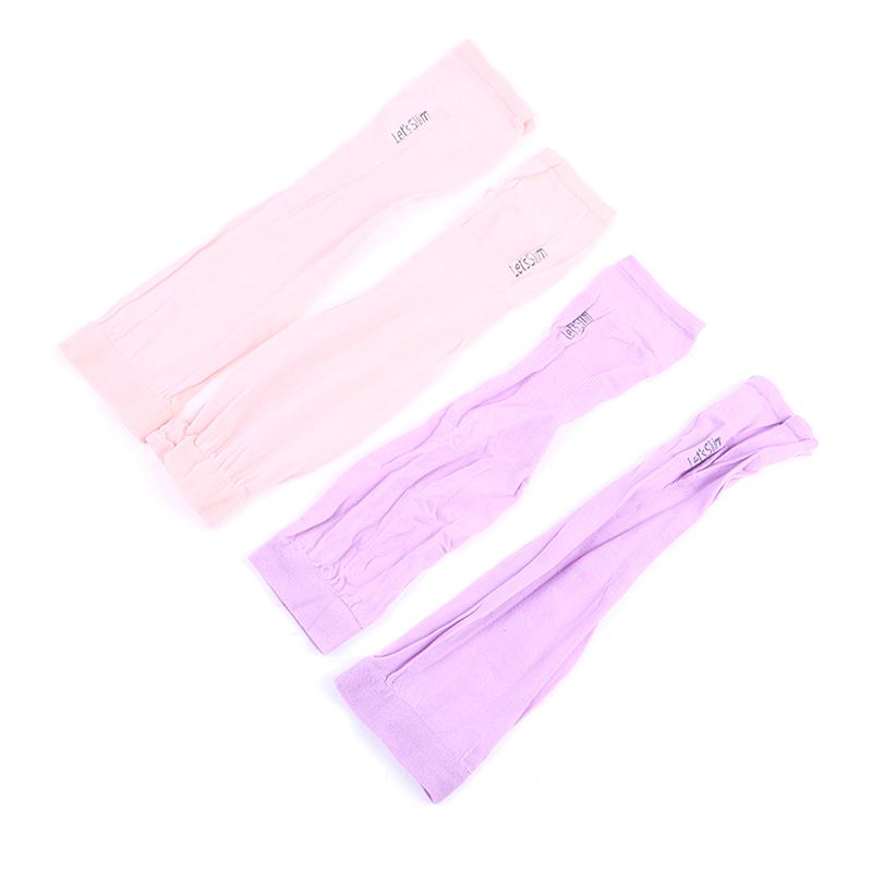 Product Introduction of Tay Áo Chống Nắng, Chất Liệu Lụa Lạnh Cánh Tay Áo, Chống Tia UV, Chống Trượt, Thích Hợp Cho Các Hoạt Động Ngoài Trời Mùa Hè, Chẳng Hại Đi Xe Đạp độ đàn hồi tốt đen và cam 24