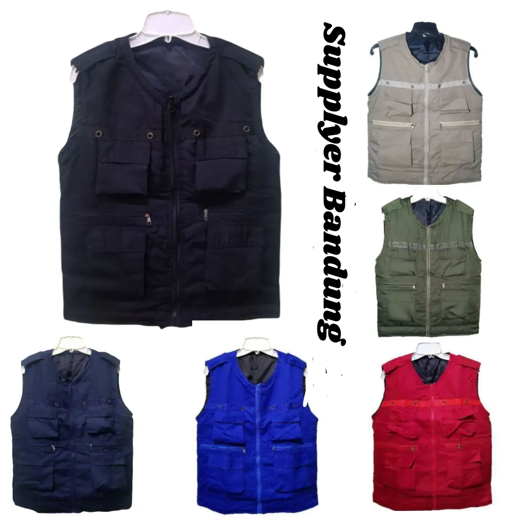 JAKET ROMPI PRIA TACTICAL OUTDOOR ROMPI LAPANGAN ORIGINAL SUPPLYER Hitam Abu