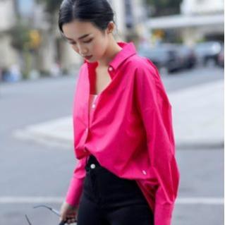 Hồng sen trendy