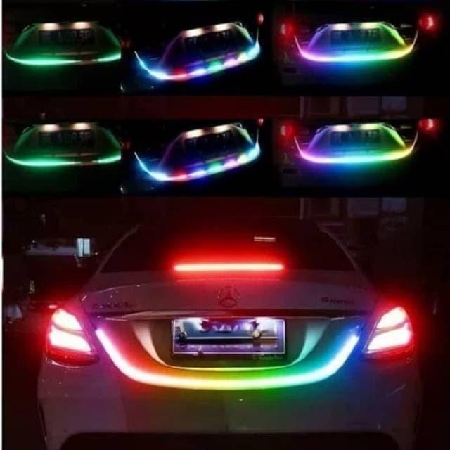 Product Introduction of Lampu Strip DRL RGB 12V TAIL Led Lampu Bagasi Mobil Car 5