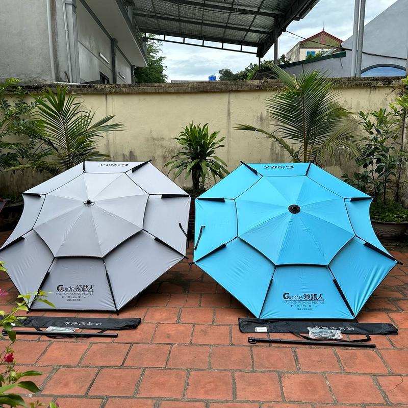  Ô câu cá Guid - ô câu cá 2 tầng cao cấp guid nhiều màu 2m2 và 2m4 xanh - xám đen Fishing 