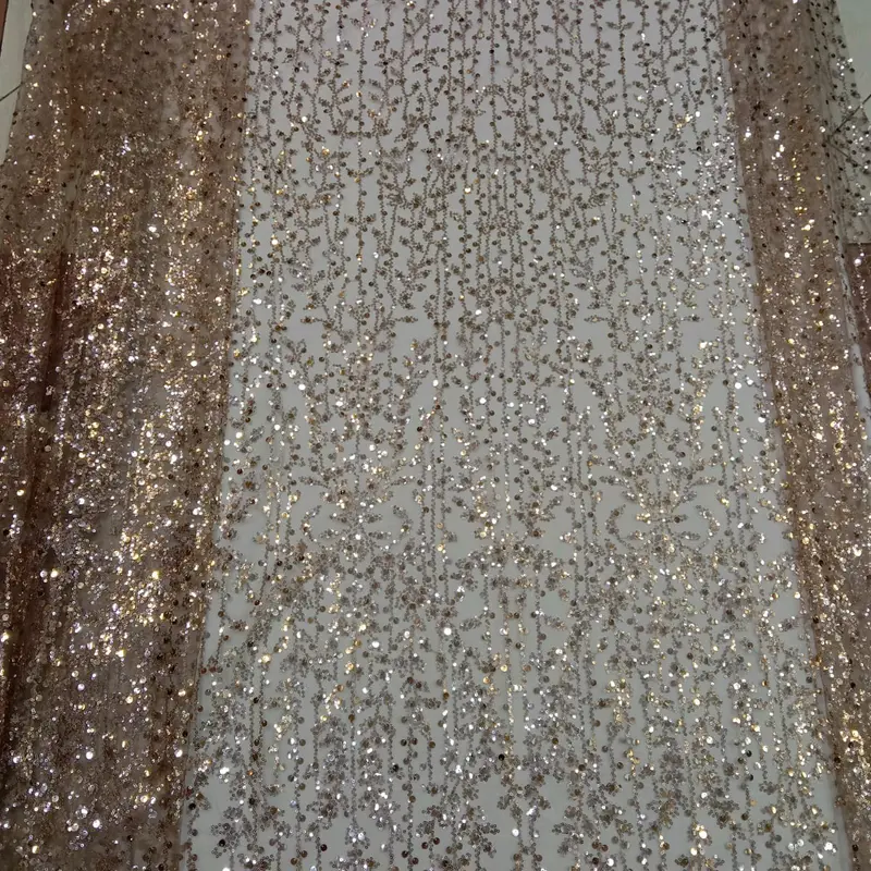 Tule Sequin Ruby. Full Sequin spangle 6