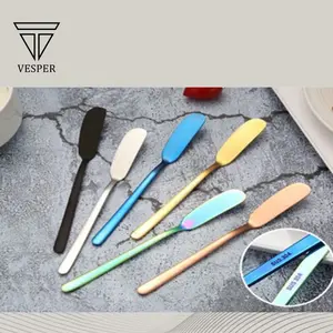 sendok mentega selai roti stainless SUS304 / cheese butter knife spoon