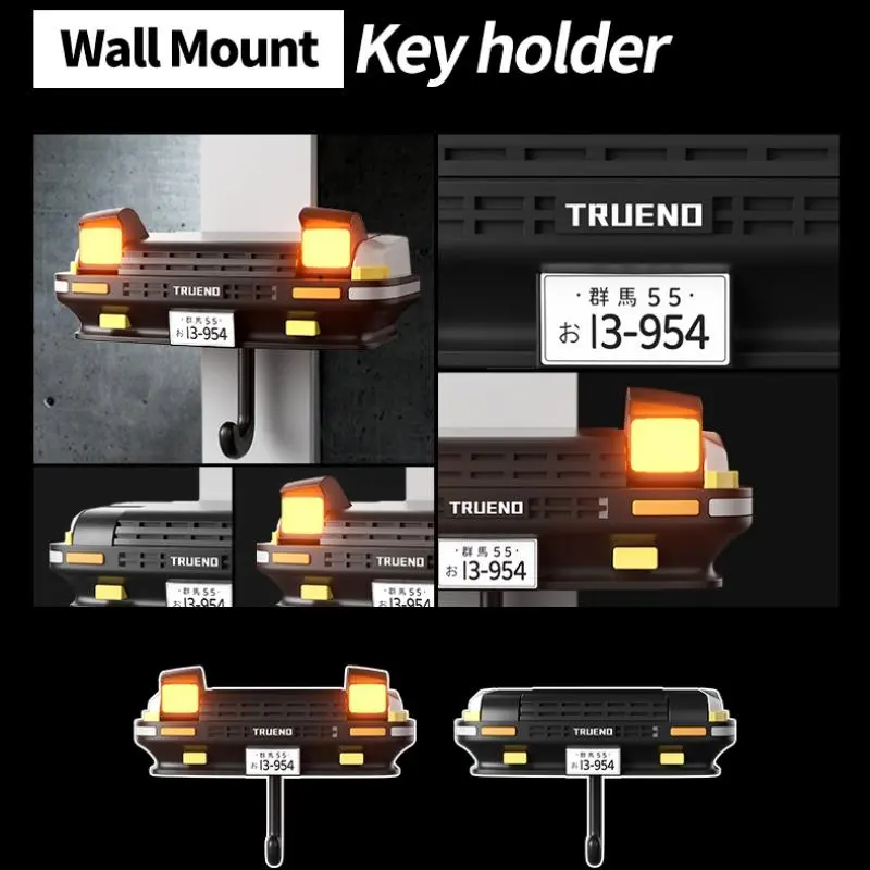 Car Key Holder, Wall Mounted Car Key Hook, Creative Decoration Key Buckle Ring Hook, Suitable for Car Enthusiasts As A Gift 4