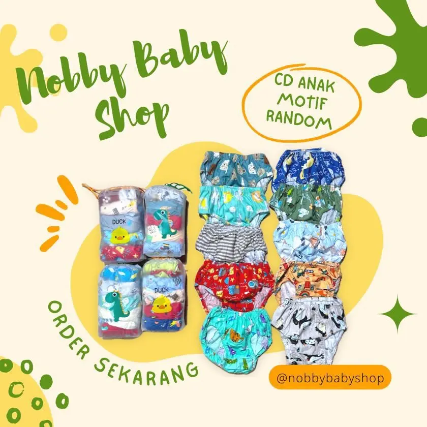 Celana Dalam Anak Motif Random
