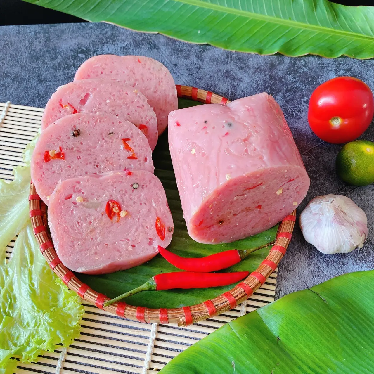 {CÔ EM NEM CHẢ} 500GR NEM TỎI ỚT ĐẶC SẢN NHA TRANG KHÁNH HÒA Cay