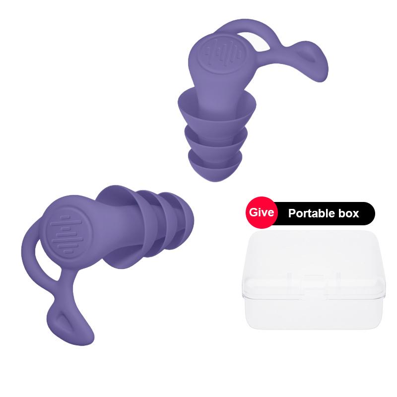 Product Introduction of 1pair Anti Noise Silicone Earplugs Swimming Ear Plugs Isolation Interference For Work Sleeping Surf Soft Comfort Ear Protector 28