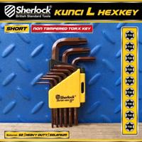 Gambar Kunci L Bintang Non Tamper Set 9 Pcs Original Sherlock - Kunci L Tory Set Non Tamper Sherlock dari Cedaph Kab. Tangerang 2 Tokopedia