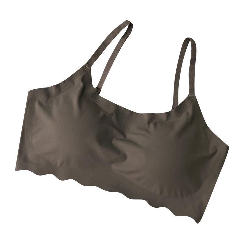 Product Introduction of Áo Ngực Liền Mạch, Dành Cho Phụ Nữ, Áo Vest Lụa Lạnh Đẩy Lên, Đồ Lót Đồ Lót Áo Ngủ, Áo Ngực Có Đệm, Không Có Vòng Thép, Tập Hợp Đồ Lót 21