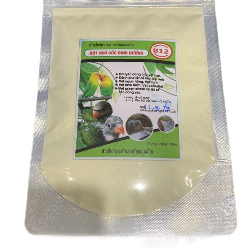 Bột  cho vẹt non gói nhỏ  200g