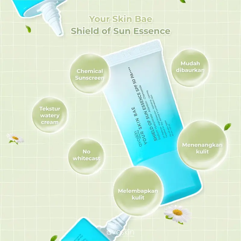 Avoskin YSB Shield Of Sun Essence SPF 50 PA++++ 30ml [EXP 11/2025] 3