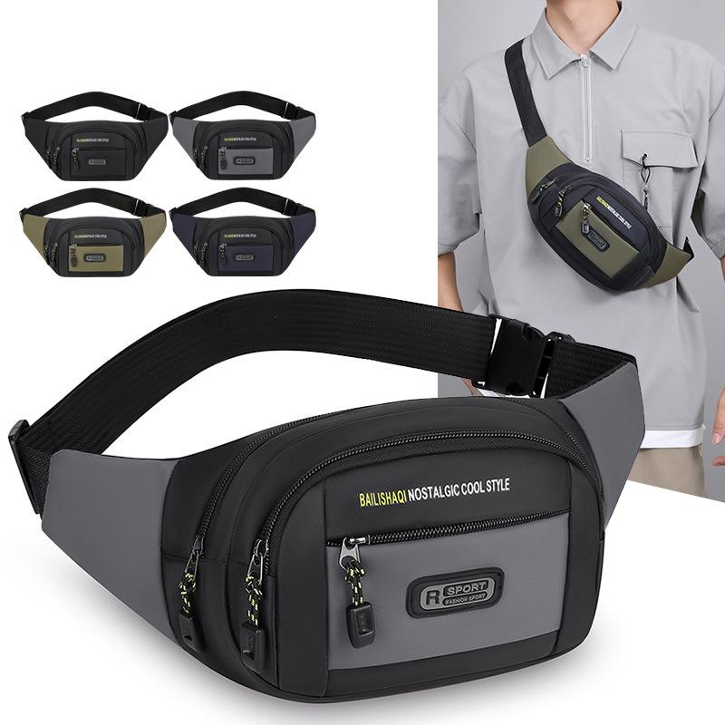Túi Đeo Ngực Thể Thao Unisex Gói Fanny Dành Cho Nam Và Nữ Thời Trang Túi Đeo Thắt Lưng