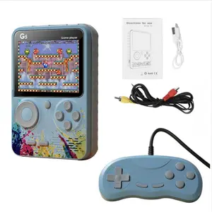 G5 Gameboy Retro 500 in 1 Games Mini Portabel SUPRIME Series Console Games 1 PLAYER / 2 Portable PLAYER Games Connect to TV Gamepad