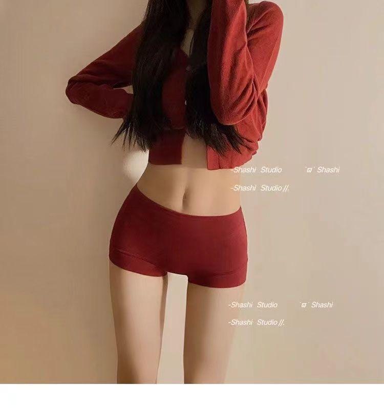 Product Introduction of Đồ Lót Nữ, Cotton Nguyên Chất, Kháng Khuẩn, Cotton Đầy Đủ, Đáy Quần Graphene, Cạp Cao Vừa, Thoáng Khí, Ngoại Cỡ, Bó Eo, Quần Boxer Ôm Hông Women 14