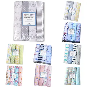 MOMS_ PILIH MOTIF Bedong 4in1 Flower Cart's bayi soft cotton dapat dicuci dengan mesin